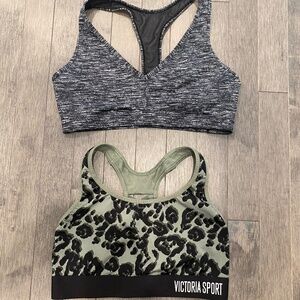 Set of 2 Victoria's Secret Strappy Back Sport Bras